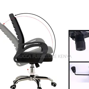 Office Chairs: Strong Mesh Swivel Task Office Chair