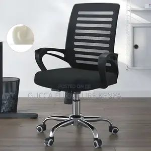 Office Chairs: Strong Mesh Swivel Task Office Chair