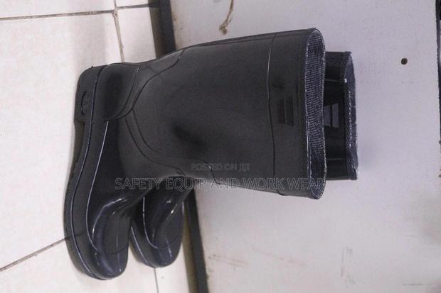 Black Light Rainy Gumboots - main view