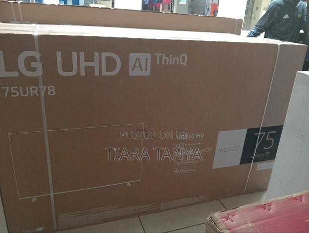 LG 75” Ultra HD Webos Smart Tv, Ai Thinq, - main view