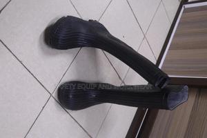 Black Heavy Gumboots-bata - thumbnail 2