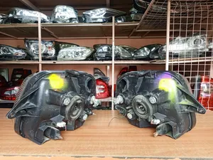 Suzuki Jimny Shinny Reflector Front Lights Complete;Bulbs