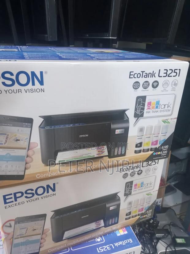 Epson L3251 Ecotank Printer With Wi-Fi SUBLIMATION PRINTER - main view