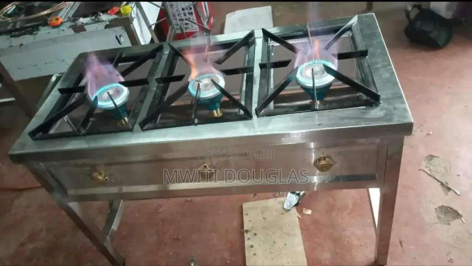 Top Impressive Three Burner Stainless Gas Station