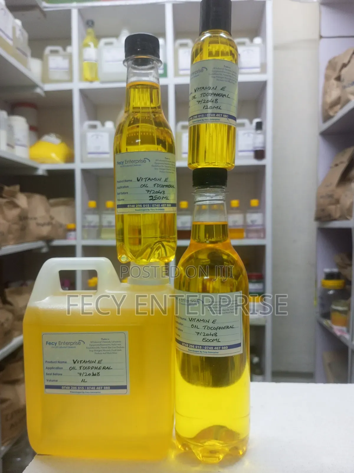 Vitamin E Oil – (100% Natural Cold-Pressed) Pure Organic Carrier Oil