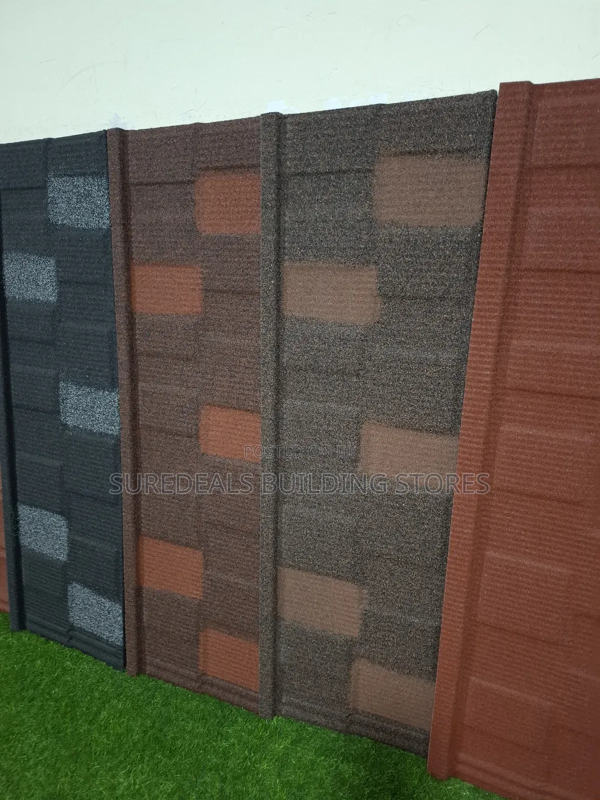 Shingle Decra Roofing Tiles-Different Shades Available.