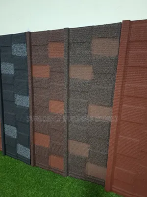 Shingle Decra Roofing Tiles-Different Shades Available.
