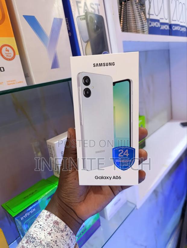 New Samsung Galaxy A06 128 GB Blue - main view