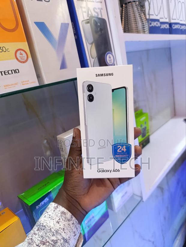 New Samsung Galaxy A06 128 GB Blue - thumbnail 3