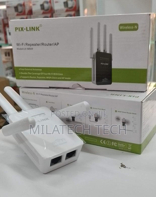 Pix Link LV- WR09 Up to 300mbps Wifi Range Extender Repeater