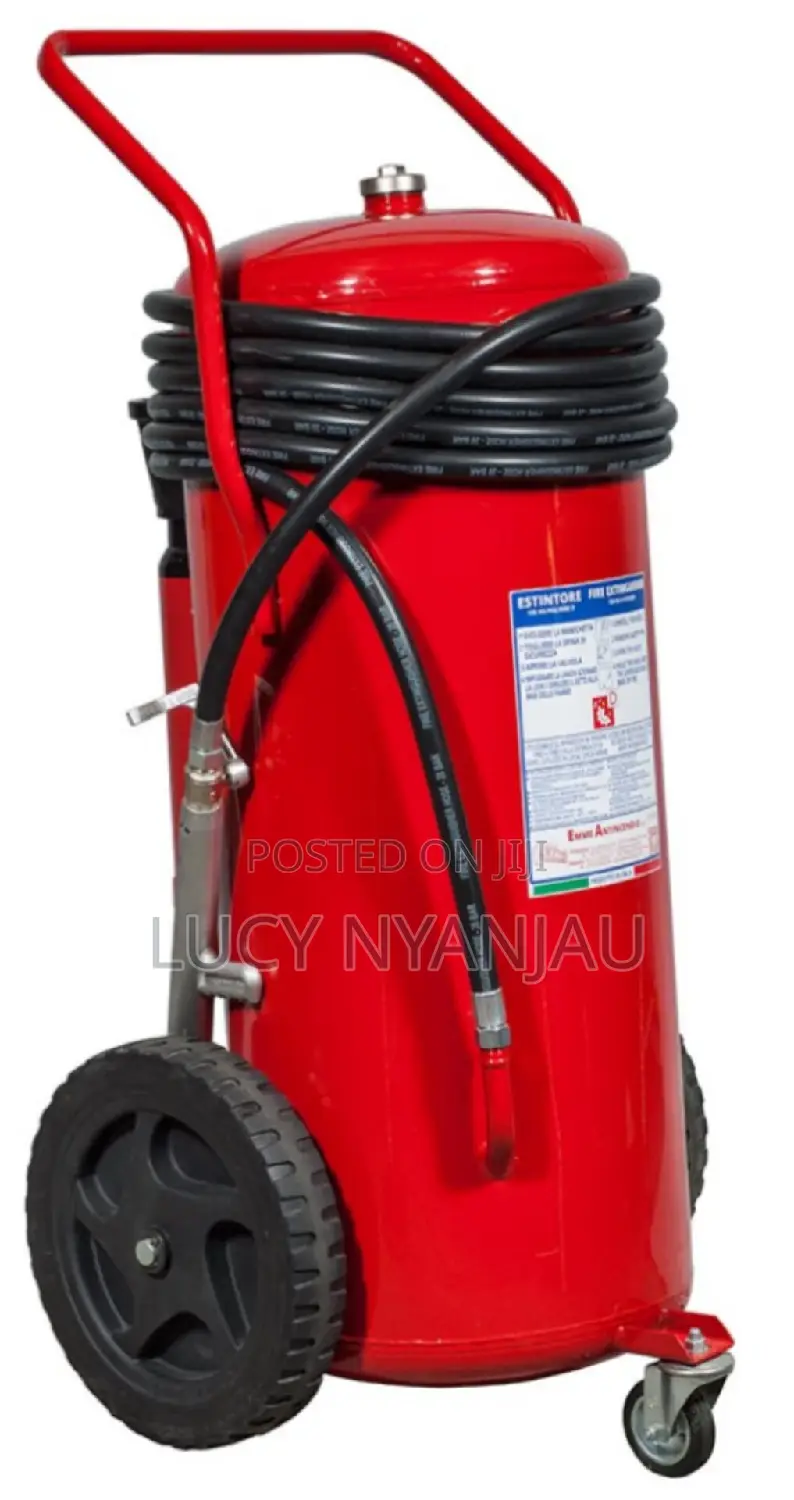 Fire Extinguisher, 50kg Dcp Trolley