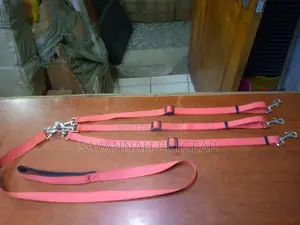 Adjustable 3 Way Splitter Dog Lead Leash Strong Durable