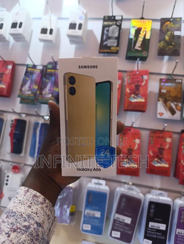 New Samsung Galaxy A06 64 GB Black - main view