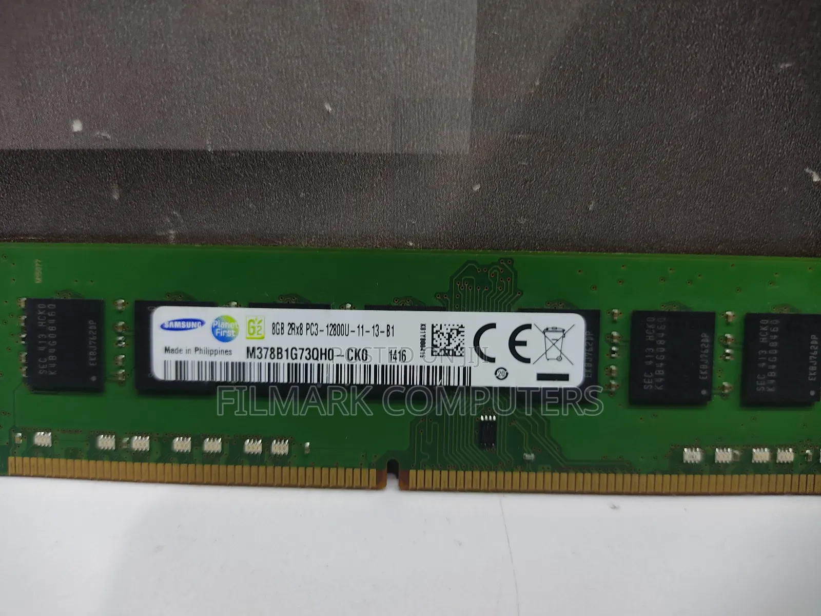 Samsung 8gb 2rx8 Pc3 -12800u-11-13-b1 For Desktop Computer