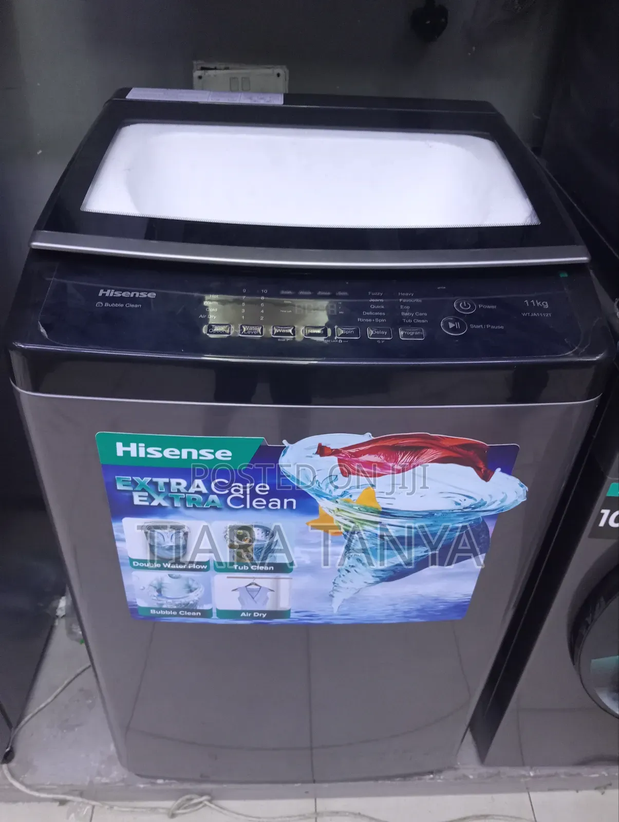 Hisense 11kg Wtja1112t Top Load Washing Machine