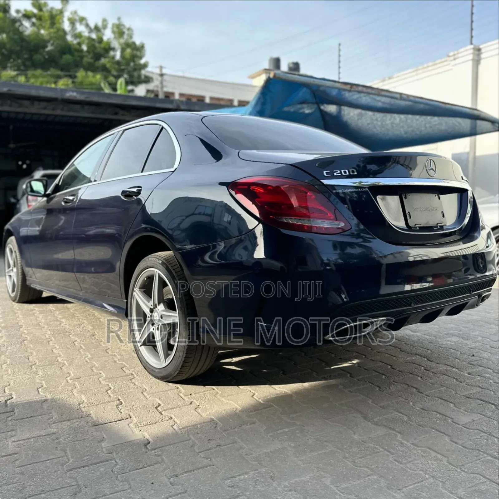 Mercedes-Benz C200 2017 Matt Black