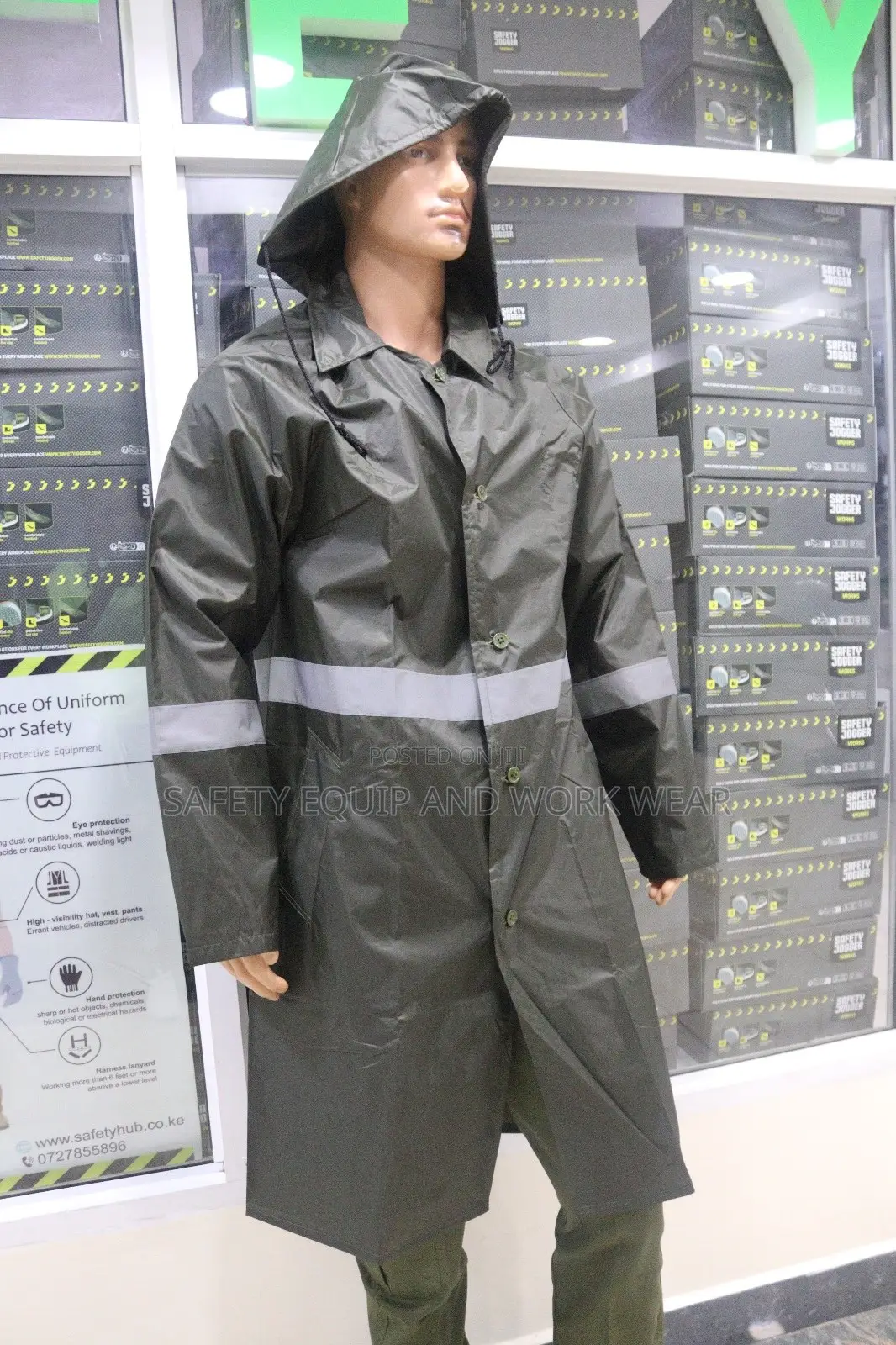 Reflective Rainy Coat-highly Waterproof