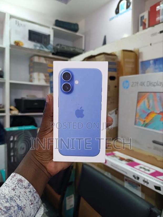 New Apple iPhone 16 256 GB Black - main view