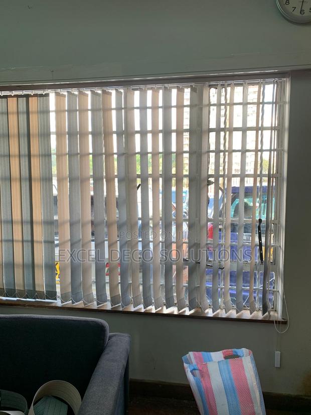 Green Vertical Blinds