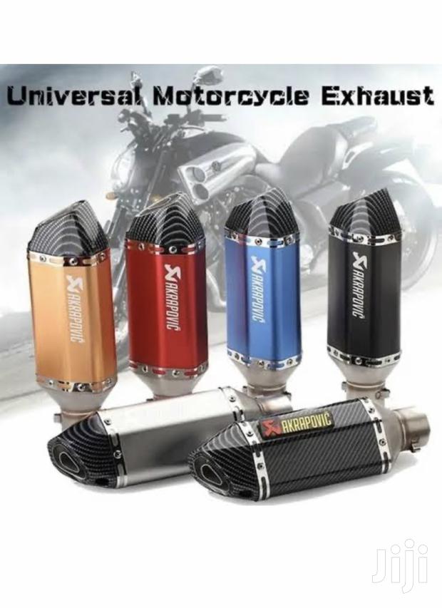Motorbike Exhaust Akrapovic Powerful Fits All Bikes