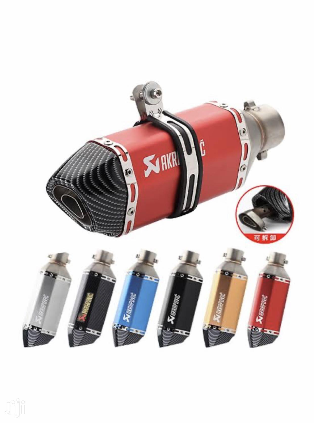 Motorbike Exhaust Akrapovic Powerful Fits All Bikes