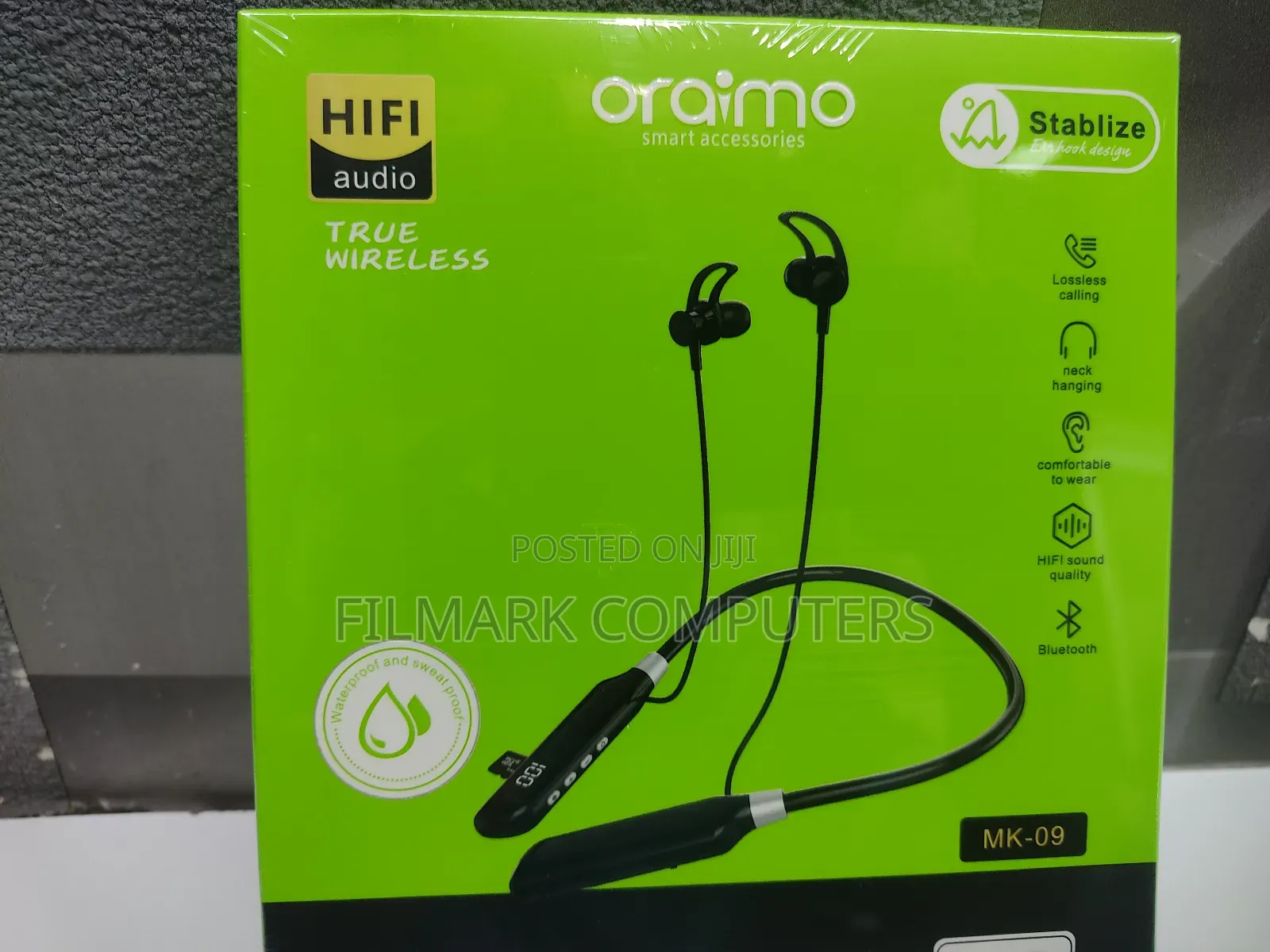 Oraimo Necklace Lite Call Vibration Wireless Earphones