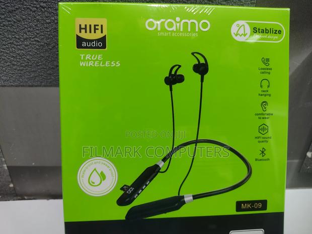 Oraimo Necklace Lite Call Vibration Wireless Earphones - thumbnail 3