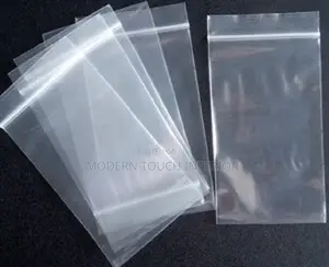 "Crystal-Clear, Heavy-Duty Ziplock Bags