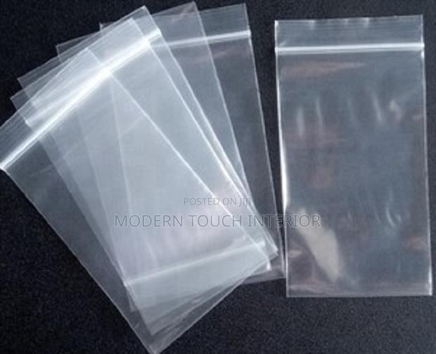 "Crystal-Clear, Heavy-Duty Ziplock Bags