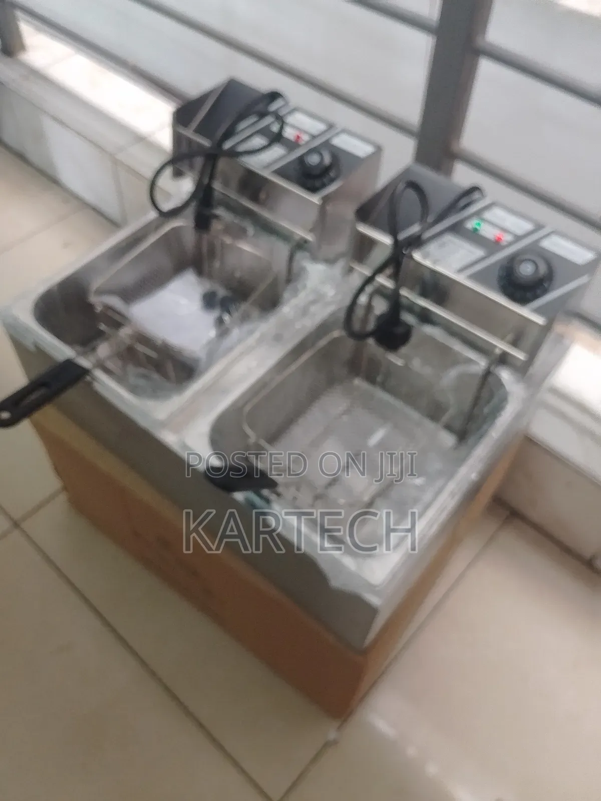 Premier 6+6 Litres Double Deep Fryer