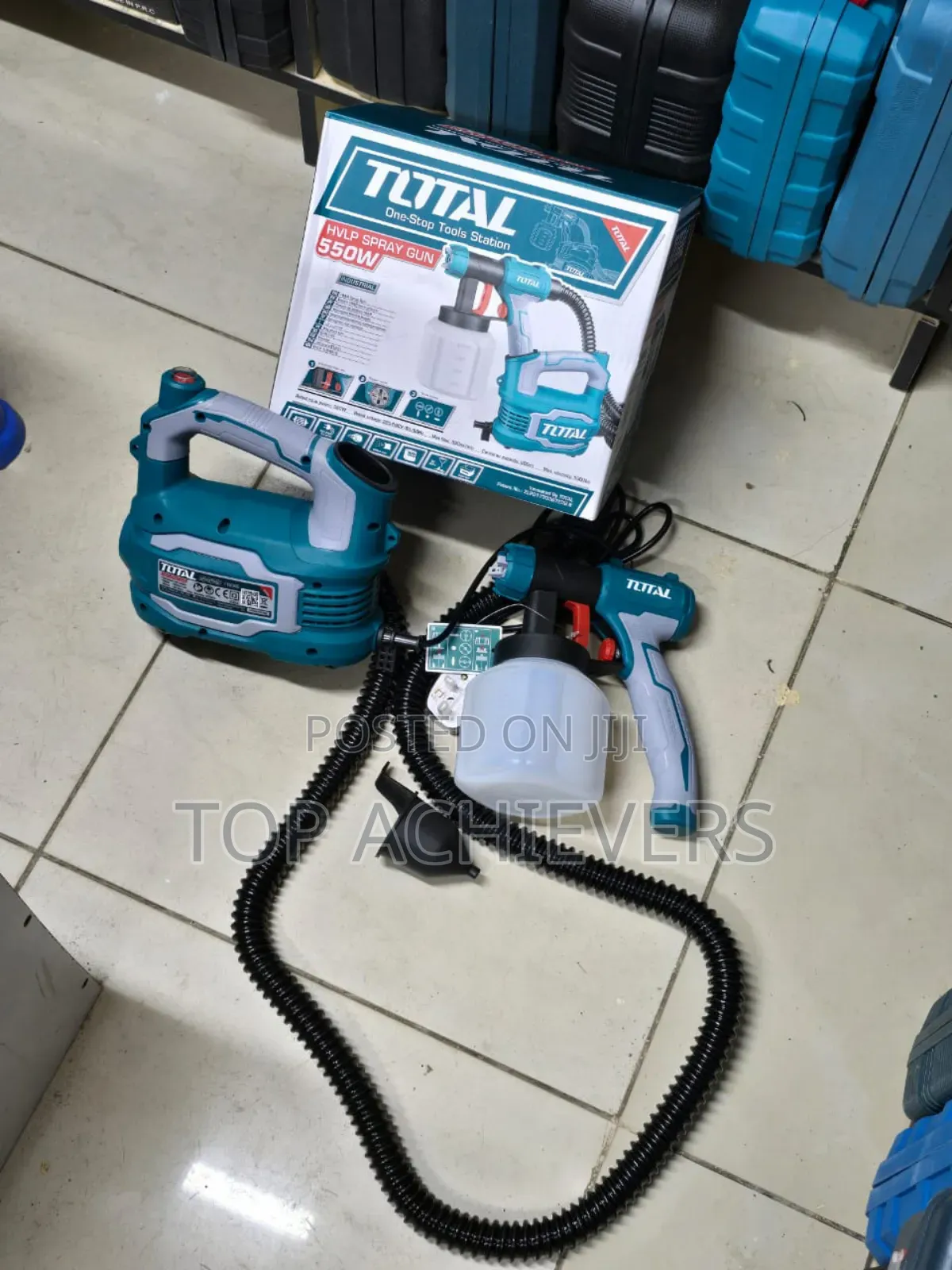 550w Total Electric Spray Gun With Compressor