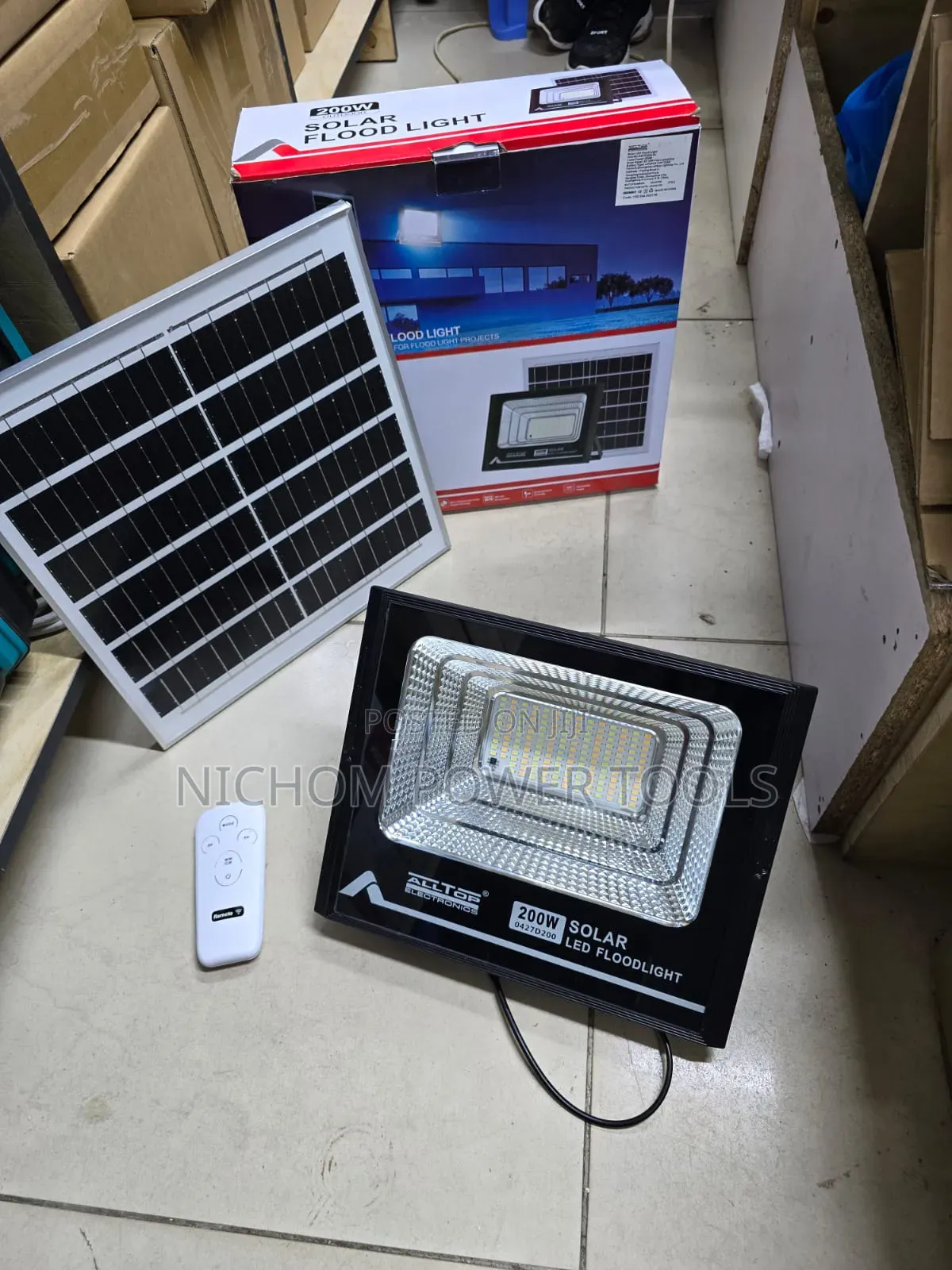 200w Alltops Solar Flood Light/200watts Dc Floodlight
