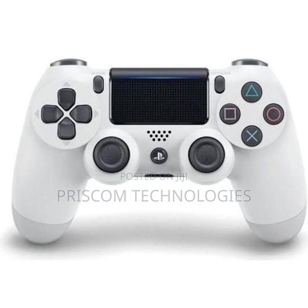 Sony Playstation 4 Dual Shock 4 Controller- Glacier White - main view