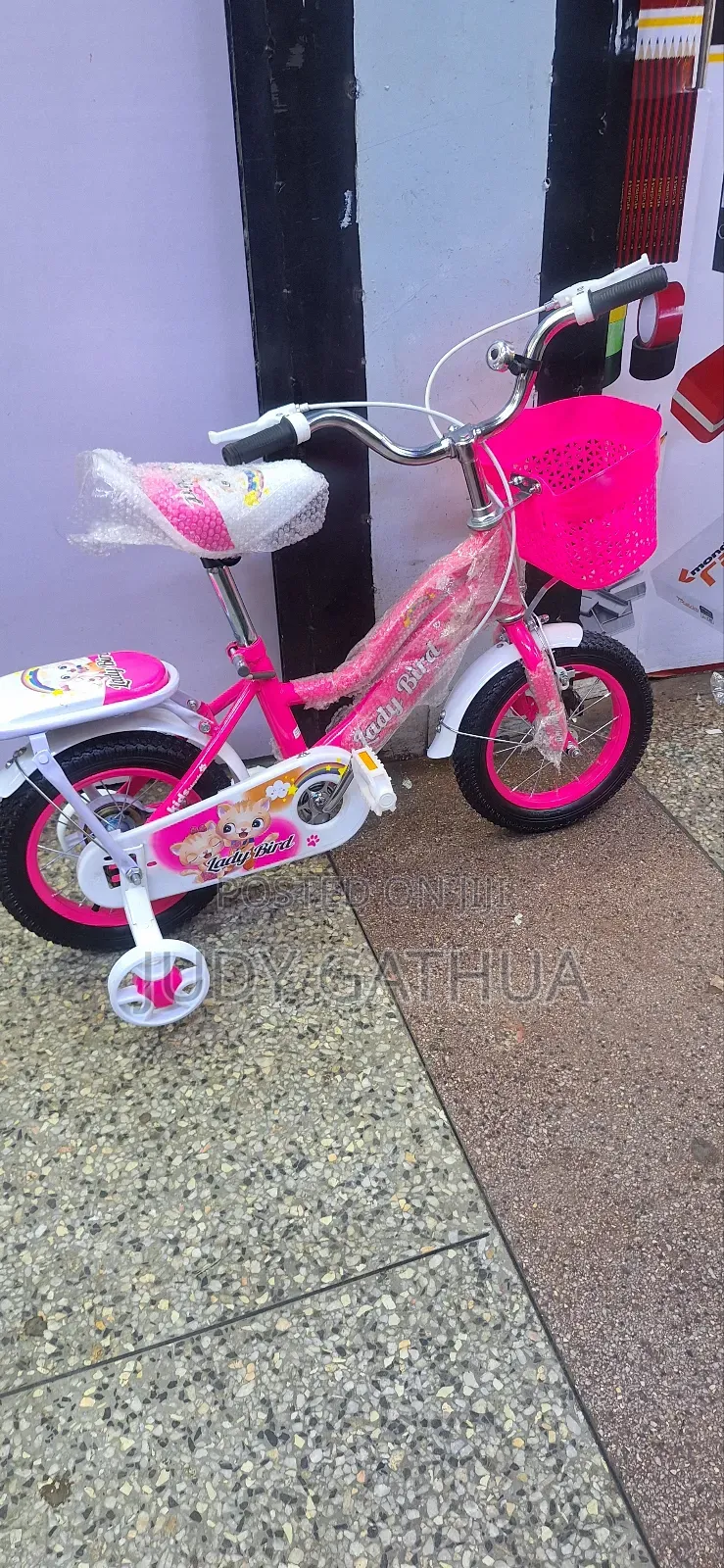 Bike Hot Pink 12"