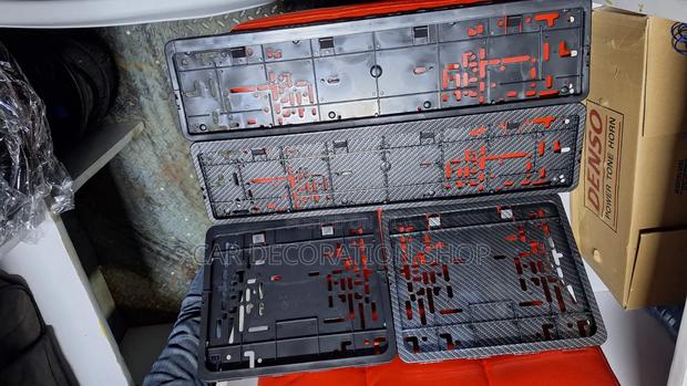 Carbon Finish or Matte Black Plastic New Generation Plates