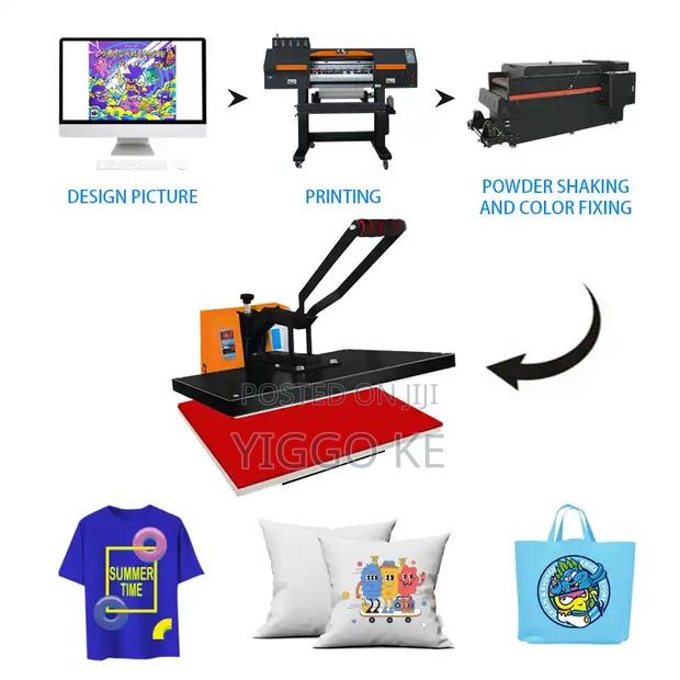 Save Big Now – Shop 40cmx60cm A2 Flatbed Heat Press Machine - thumbnail 3