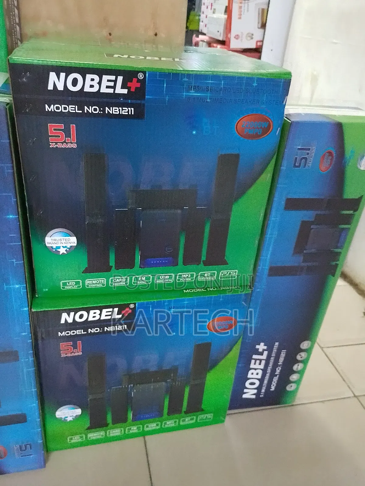 Nobel Home Theatre Sound System - 22000W (NB1211)