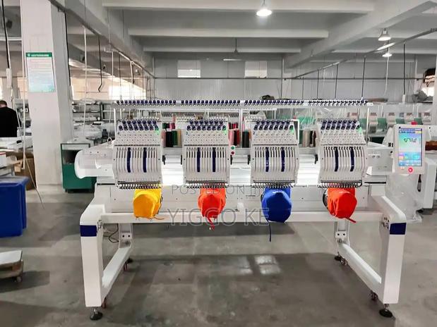 4 Head 12 Needles Embroidery Machine - Limited Time Offer!