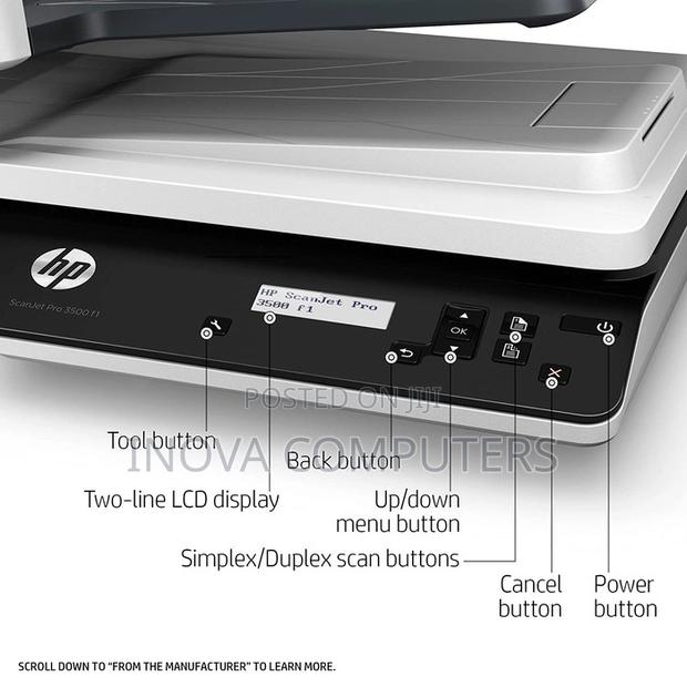 HP Scanjet Pro 3600 F1 Flatbed - thumbnail 4