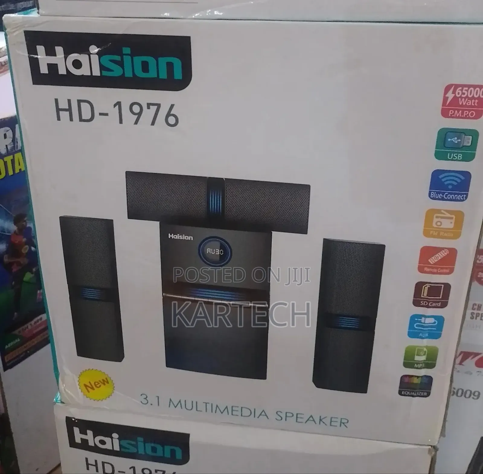 Haision 3.1ch Multimedia Speaker System Hd-1976 65000W