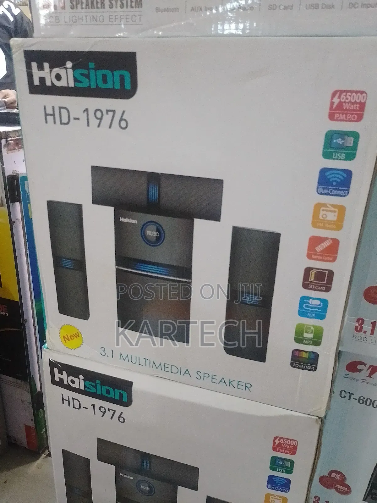 HAISION 3.1CH HD-1976 Subwoofer Sound System