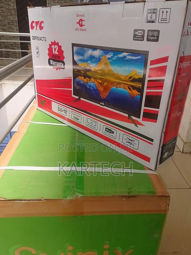 CTC 26 Inch LED Digital Tv, Usb, HDMI VGA