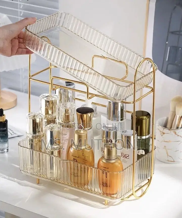 Large Capacity Vanity Cosmetic Rack