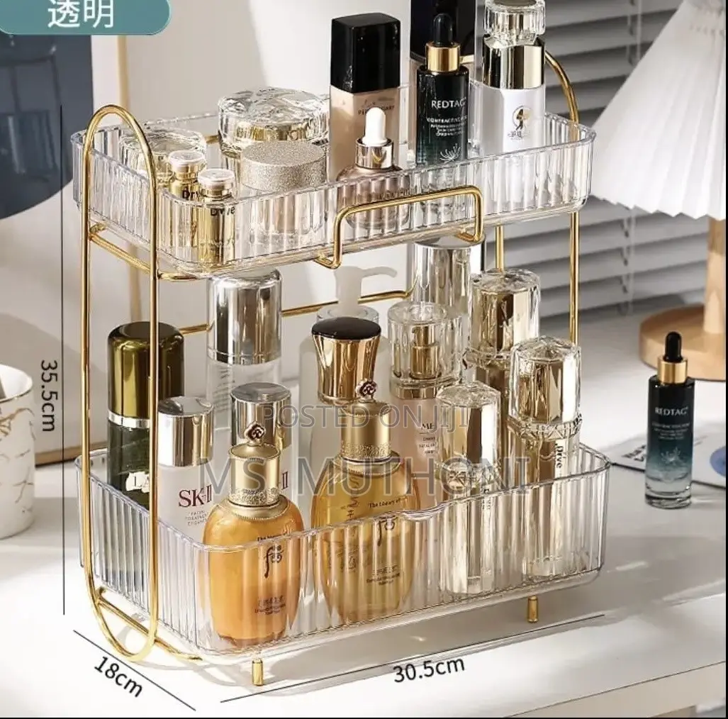 Large Capacity Vanity Cosmetic Rack
