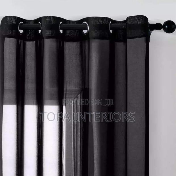 Soft Light Black Sheers Soft Light Black Sheers