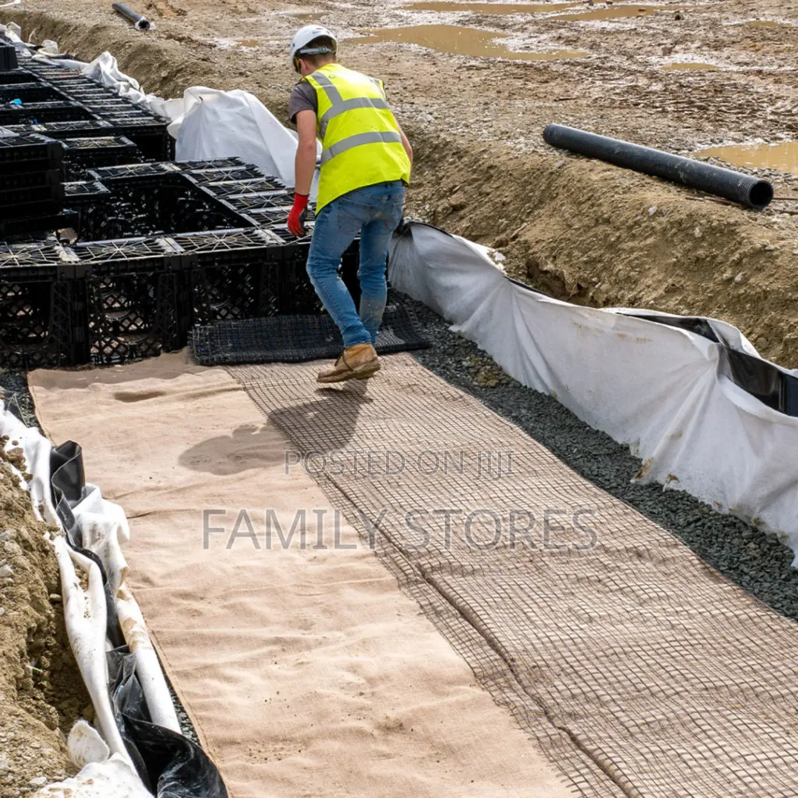 Non Woven Geotextile Membrane