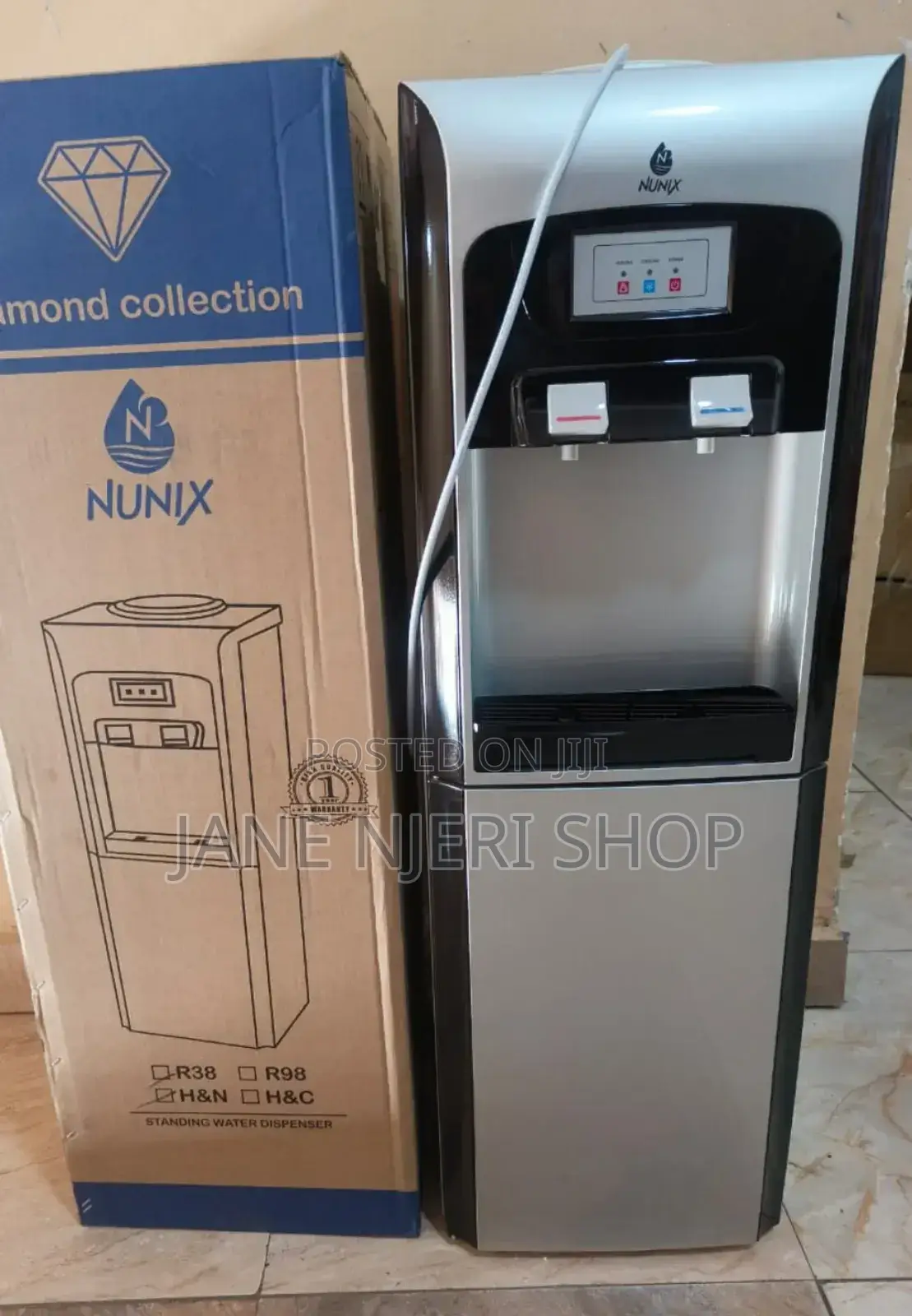 Nunix R38 Hot and Normal Water Dispenser R3/Nu