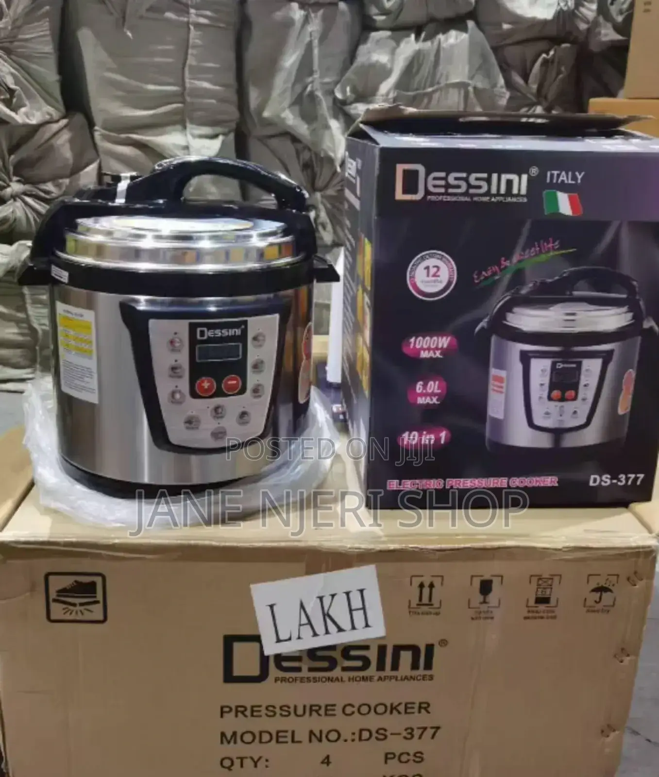Dessini Electric Pressure Cooker D/E6l