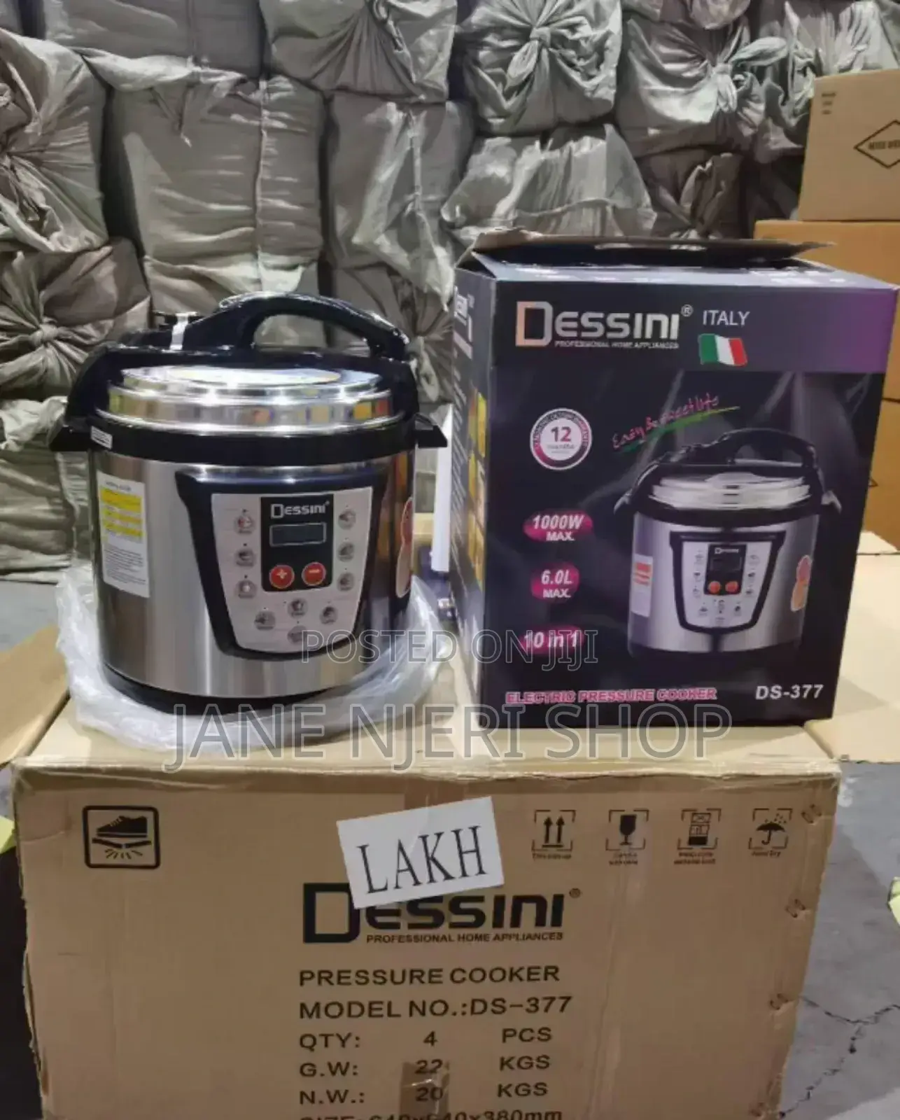 Dessini Pressure Cooker D/E6l