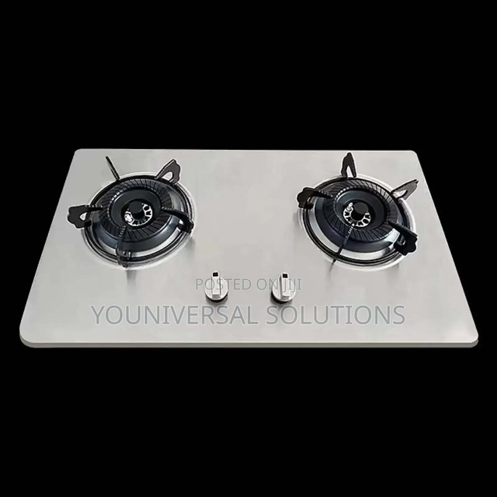2 Burner Amaze Stainless Hob Cooker